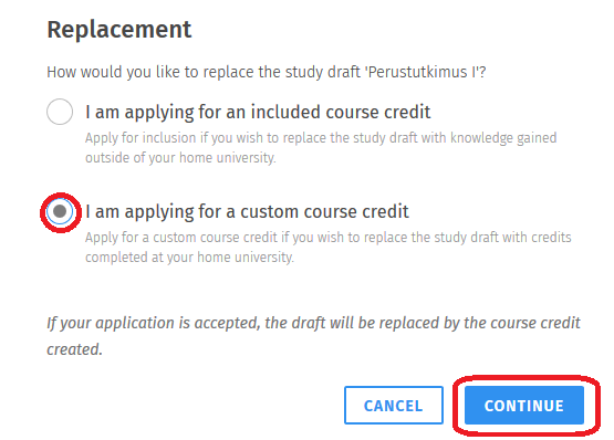 Screenshot of the user interface of Sisu.