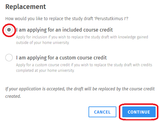 Screenshot of the user interface of Sisu.
