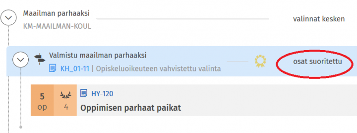 Kuvakaappaus Sisun käyttöliittymästä.