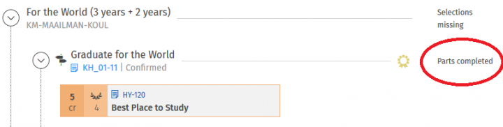 Screenshot of the user interface of Sisu.