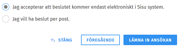 Skärmdump av Sisus användargränssnitt.