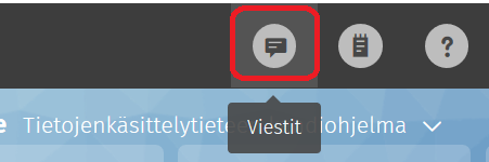 Kuvakaappaus Sisun käyttöliittymästä.