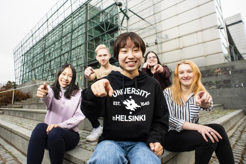 Students at Helsinki University