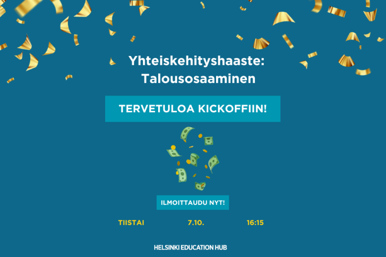 Tapahtuman juliste, jossa samaa tietoa kuin oheisessa tiedotetekstissä.