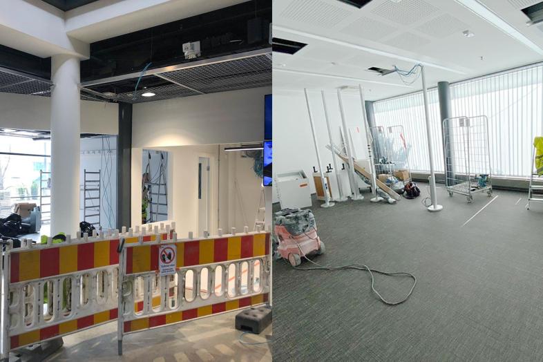 Service points are under construction in Viikki and Meilahti.