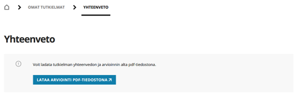 Kuva arviointi pdf:n lataamispainikkeesta.